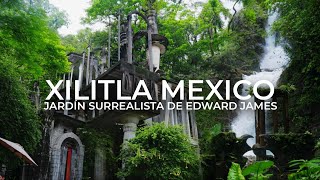 Tour Completo por el Jardín Surrealista de Edward James ✅️ Arte en la Selva 🇲🇽 [upl. by Lehcem]