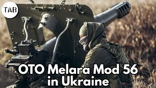 Italian OTO Melara Mod 56 Pack Howitzers in Ukraine [upl. by Nire48]