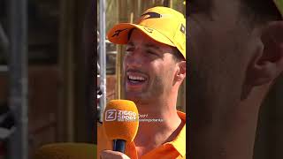 𝐊𝐈 𝐊𝐈 𝐊𝐈 𝐄𝐘 😂ZiggoSport F1 Formule1 DanielRicciardo Ricciardo Zandvoort RaceCafé DutchGP [upl. by Aratas]