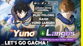 PLISS TOLONG KASIH YUNO LANGRIS  Black Clover M Rise Of The Wizard King [upl. by Eceinert682]