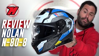 Review casco de moto Nolan N808 un sporttouring polivalente [upl. by Nalad]