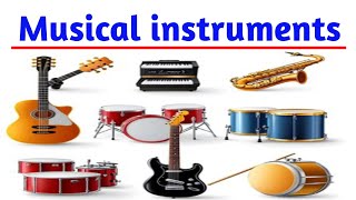 List of musical instruments  learn musical instruments name in English [upl. by Cristin]