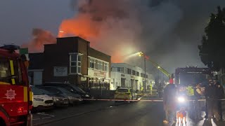 London Fire Brigade Respond to 20 Pump Fire in Perivale Early Arrival [upl. by Frum]