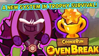 MAKING PURPLE YAM COOKIE PROUD  TROPHY SURVIVAL Cookie Run OvenBreak [upl. by Nevuer995]