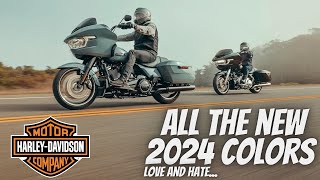 All the 2024 colors  Rich buys the new cvo Road glide st [upl. by Humfrid]