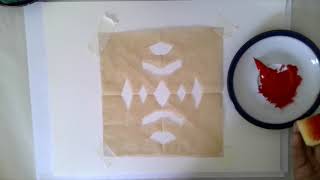 Stencil Printing at home [upl. by Alvord736]