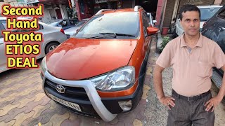 Second Hand Toyota ETIOS CROSS DEAL  Used Toyota cars 2023  Low Budget cars [upl. by Garcia]