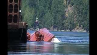 Tugboat Capsizes Off BC Coast [upl. by Sterling]