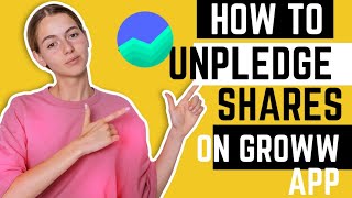 How to unpledge shares on groww app step by step complete tutorial in Just 2 min  Groww charges [upl. by Acsot785]