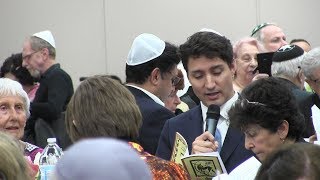 Prime Minister Justin Trudeau takes part in the seder with Jewish community [upl. by Ferdy303]