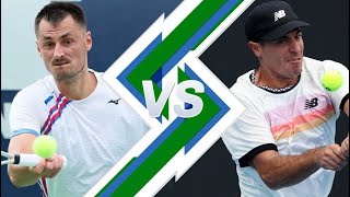 Bernard Tomic vs Ernesto Escobedo  CHARLESTON 2023 [upl. by Gelb]