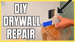 Ultimate Guide to Fixing Holes in Drywall Simple Repair Techniques [upl. by Haroun]