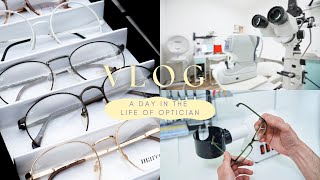 A Day in the Life of an Optician ft Coworker Interviews [upl. by Hayott]