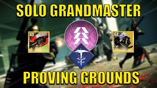 Solo Proving Grounds Grandmaster Nightfall  Prismatic Hunter Platinum 2717 Destiny 2 [upl. by Bettencourt]