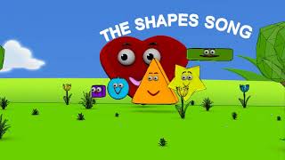 shapes song Roly Poly Rhymes  Nursery Rhymes Made For Kids [upl. by Ilse]