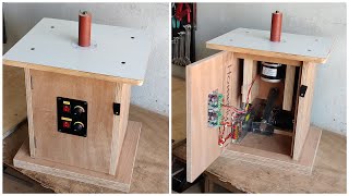 Make A Oscillating Spindle Sander  Woodworking project [upl. by Ohcamac]