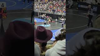 Andrew Sparks vs Carter Starocci at NCAA Wrestling championships 2024 [upl. by Yelahs]