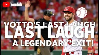 From Legend to Laughs Joey Votto’s Unforgettable Last Game [upl. by Augustin]