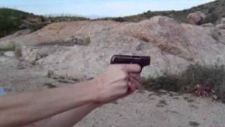 Firing Early Spanish Errasti 20th Century 25 ACP Pistol [upl. by Ylrbmik]