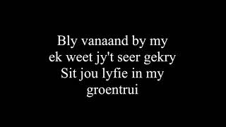 Jan Blohm  Groentrui Lyric Video [upl. by Elleved]