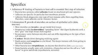 Ch 15 Virulence factors [upl. by Ecnatsnok]