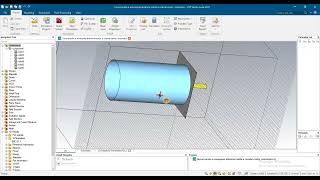 monopole antenna inside a coaxial cavity resonator design in cst [upl. by Heck50]