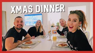 CENA NATALIZIA COI MIEI AMICI  VLOGMAS DAY 17 [upl. by Ahsennod]