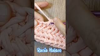 Crochet stitch for bags🧶🎒🧶غرزه كروشية سهلة وسريعة للشنط [upl. by Eladnar110]