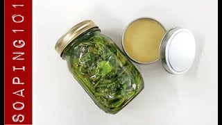 Making Jewelweed Salve and Soap l Soaping101 [upl. by Law599]