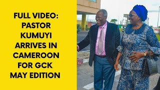 Full Video Pastor Kumuyi Arrives in Cameroon for GCK May Edition [upl. by Stanwin]