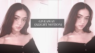 alight motion giveaway shakes effects coloring panning [upl. by Shoshana]