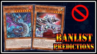 Master Duel Banlist Predictions SnakeEyes Too Much [upl. by Karlens64]