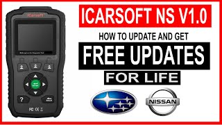 How To Update iCarsoft NS V10 for FREE amp Get FREE LIFETIME UPDATES [upl. by Brott]