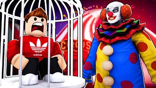 ROBLOX HORROR CLOWN HAT UNS EINGESPERRT [upl. by Adnorrehs]