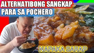 POCHERONG TAGALOGALTERNATIBONG SANGKAP NG POCHERO PORK RIBS POCHERO  ALTERNATIVE INGREDIENTS [upl. by Leboff261]