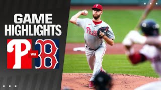 Phillies vs Red Sox Game Highlights 61124  MLB Highlights [upl. by Neerhtak]