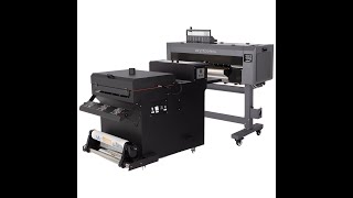 zhengzhou vision digital DTF 60cm Printer with 2 pcs Epson 3200 heads [upl. by Alleyne]