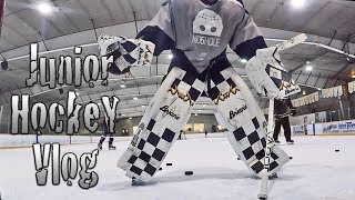 Junior Hockey Vlog Ep 12 Struggling For Confidence  Micd GoPro Hockey [upl. by Olympe]