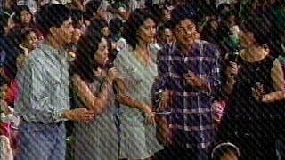 ABSCBN  Rico Yan Claudine Barretto  Sang Linggo nAPO Sila 1996 [upl. by Ardnuasak]