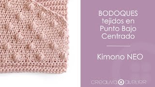 Cómo tejer BODOQUES de CROCHET en Punto Bajo Centrado ENGLISH SUB [upl. by Htrag865]