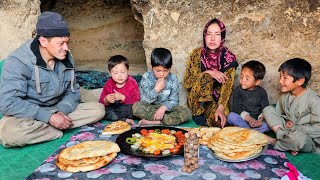 SHOCKING Breakfast Secrets Revealed by a Young Mom in the Cave  Afghanistan Village Life [upl. by Mutat]