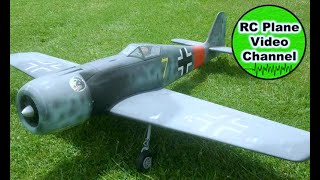 Focke Wulf FW190 Turbojet  Aerotech  1290mm  JetFan 90mm EDF  MSG Stiftland  Tobi HD [upl. by Zeuqram]