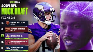 Minnesota Vikings Trade to 3 for Maye in The 33rd Teams Latest Mock Draft [upl. by Jackquelin]