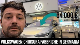 CRISI AUTO SENZA PRECEDENTI che rischia di coinvolgere ITALIA ed EUROPA [upl. by Gersham]