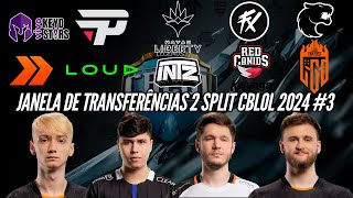 JANELA DE TRANSFERÊNCIAS CBLOL 2024 3  NETUNO OU BRANCE COMO VEM A LOS GRANDES [upl. by Jock]