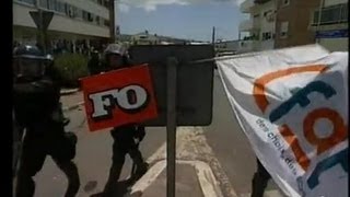 Manifestation fonctionnaires Mayotte [upl. by Nam725]