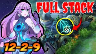 MAIN NOVARIA SKY PIERCER FULL STACK‼️AUTO PANEN KILL  MOBILE LEGENDS [upl. by Ledah]