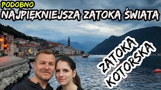 🇲🇪 Kotor i Perast Jedziemy z Chorwacji do Czarnogóry Zatoka Kotorska Bałkany 2023 [upl. by Enyrhtak]