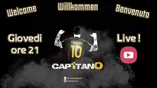 LIVE CAPITANO 10  WELCOME TO YOUTUBE [upl. by Verada]