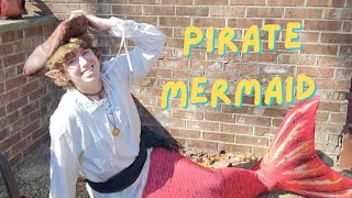 My Pirate Halloween Costume And A Mermaid Pirate Photoshoot [upl. by Riplex]